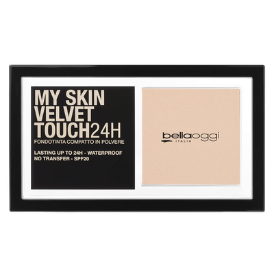 Пудра компактная Bellaoggi My Skin Velvet Touch 24h SPF20 тон 10N - 