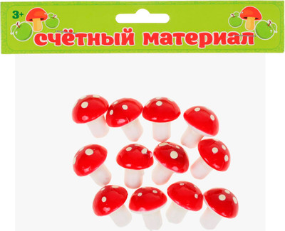 Развивающий игровой набор Лесная мастерская Счетный набор. Грибочки / 2502744