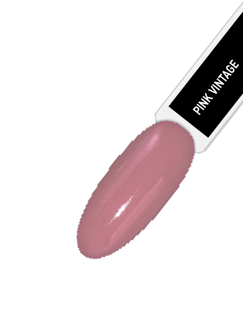 Средство для укрепления ногтей IQ Beauty Nude Filler 01 Pink Vintage с камуфлирующим эффектом (12.5мл) — фото 2