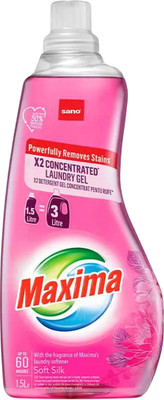 

Гель для стирки, Maxima Soft Silk Мягкий шелк