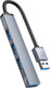 USB-хаб Orico AH-A13-GY-BP (серый) - 