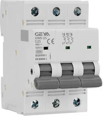 

Выключатель автоматический, GYM9H-3P-1B