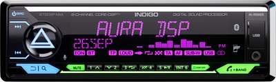 Бездисковая автомагнитола AURA Indigo-879DSP MKII Hi-Power - 