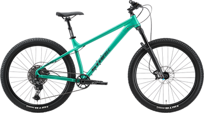 Велосипед STARK Tactic LT 27.7 + HD 2025 (17, зеленый матовый/черный, разобранный, в коробке) -