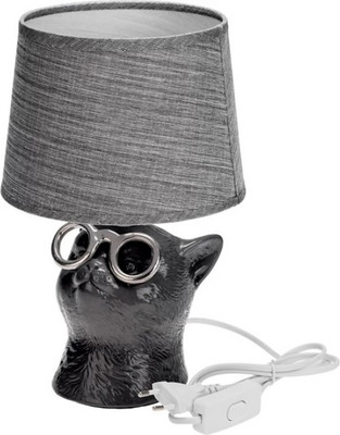 Прикроватная лампа Rexant Кот в очках / 603-1034 (черный) -