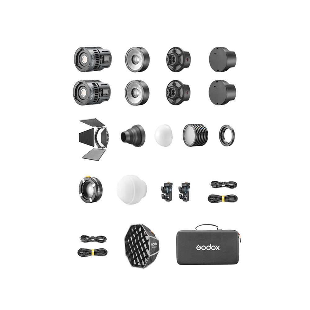 Комплект осветителей студийных Godox RS60R 2K / 32681