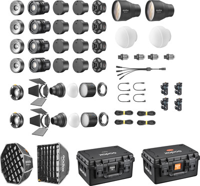 Комплект осветителей студийных Godox Knowled MS60R 4K / 32657 - 