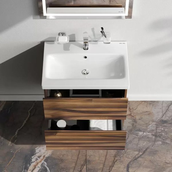 Купить Тумба с умывальником AM.PM Gem M90-FHX0602HF-WCC0602WG в Гродно