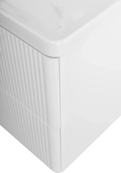 Купить Тумба с умывальником BelBagno Lucido DUE-800-2C-SO-BL-P + BB-8076-3-80 в Минске