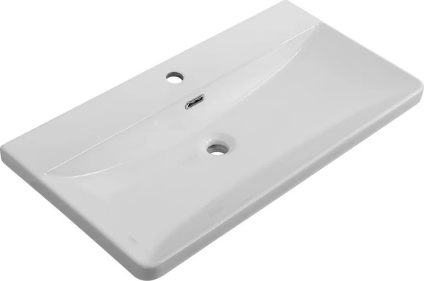 Тумба с умывальником BelBagno Lucido DUE-800-2C-SO-BL-P + BB-8076-3-80