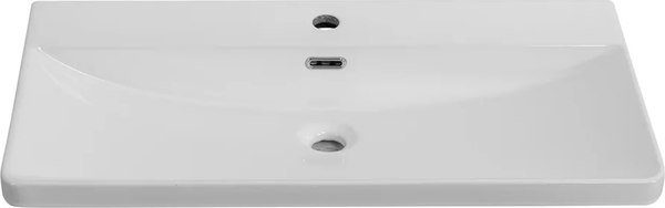 Купить Тумба с умывальником BelBagno Lucido DUE-800-2C-SO-BL-P + BB-8076-3-80 в Минске