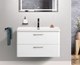 Тумба с умывальником BelBagno Lucido DUE-800-2C-SO-BL-P + BB-8076-3-80 - 