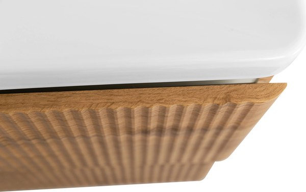 Купить Тумба с умывальником BelBagno Rovere Nature DUE-800-2C-SO-RN-P + BB-8076-3-80 в Борисове