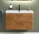 Тумба с умывальником BelBagno Rovere Nature DUE-800-2C-SO-RN-P + BB-8076-3-80 - 