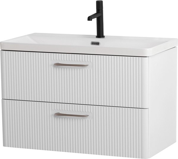 Купить Тумба с умывальником BelBagno DUE-800-2C-SO-BM-P + BB-8076-3-80 в Борисове