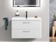 Тумба с умывальником BelBagno DUE-800-2C-SO-BM-P + BB-8076-3-80 - 