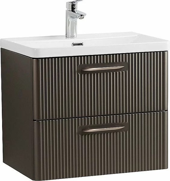 Купить Тумба с умывальником BelBagno DUE-600-2C-SO-GM-P + BB-8076-3-60 в Минске
