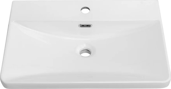 Купить Тумба с умывальником BelBagno Lucido DUE-600-2C-SO-BL-P + BB-8076-3-60 в Минске