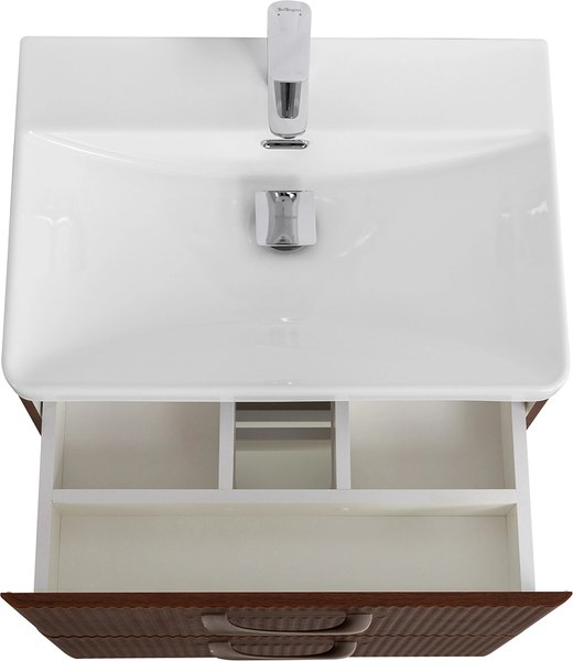 Купить Тумба с умывальником BelBagno DUE-600-2C-SO-NOCE-P + BB-8076-3-60 в Слуцке