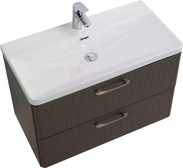 Купить Тумба с умывальником BelBagno DUE-500-2C-SO-GM-P + BB-8076-3-50 в Гомеле