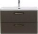 Тумба с умывальником BelBagno DUE-500-2C-SO-GM-P + BB-8076-3-50 - 