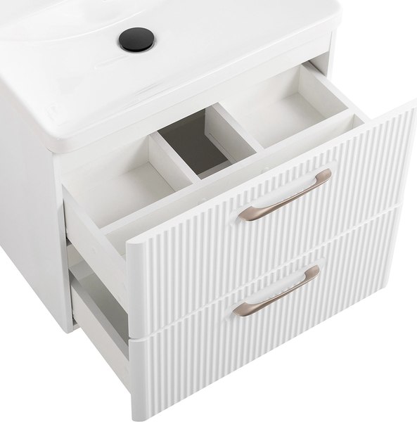 Купить Тумба с умывальником BelBagno DUE-500-2C-SO-BL-P + BB-8076-3-50 в Минске
