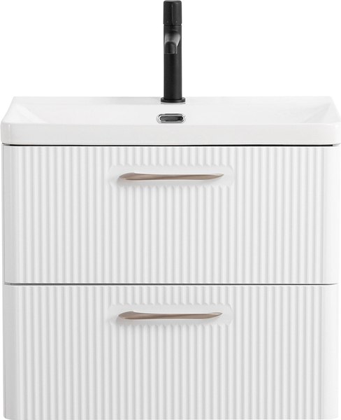 Купить Тумба с умывальником BelBagno DUE-500-2C-SO-BL-P + BB-8076-3-50 в Минске