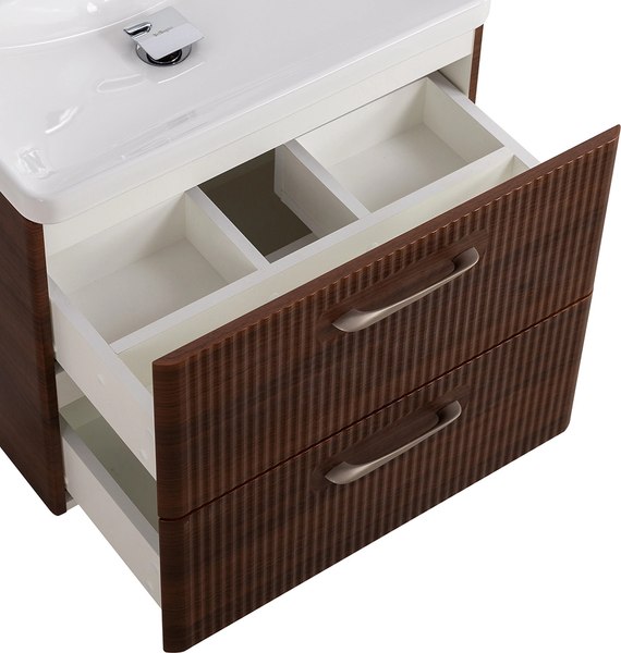 Тумба с умывальником BelBagno Noce DUE-500-2C-SO-NOCE-P + BB-8076-3-50