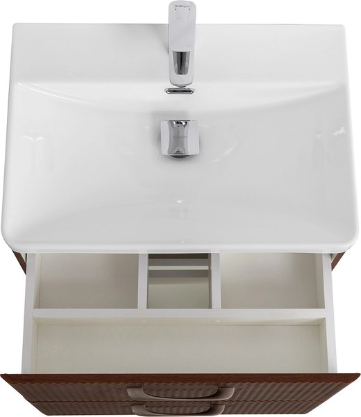 Тумба с умывальником BelBagno Noce DUE-500-2C-SO-NOCE-P + BB-8076-3-50