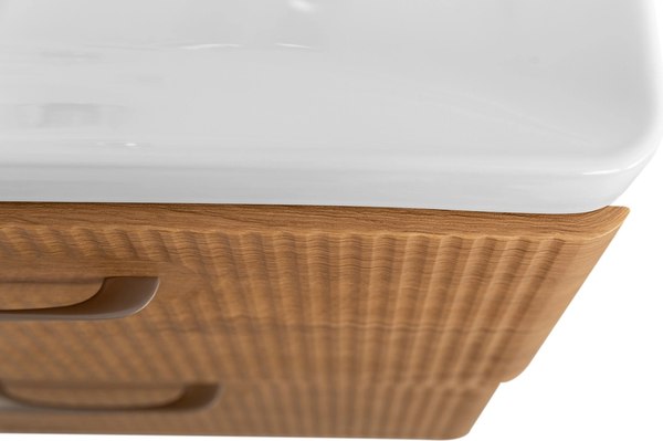 Купить Тумба с умывальником BelBagno Rovere Nature DUE-500-2C-SO-RN-P + BB-8076-3-50 в Борисове