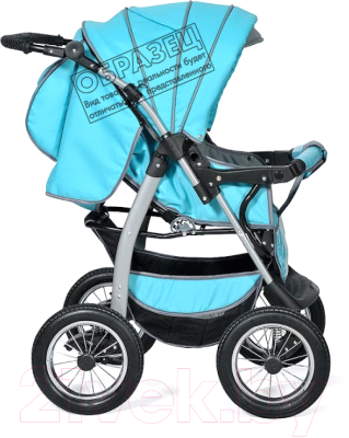 Детская универсальная коляска INDIGO Maximo (Ma 11, графитовый/фуксия)