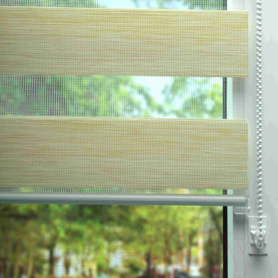 Рулонная штора Lm Decor Винтаж ДН LB 50-02 150x170 (бежевый)