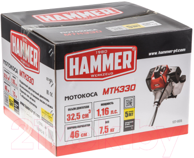 Бензокоса Hammer MTK330