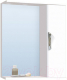 Шкаф с зеркалом для ванной Vako Ника 60 / 11697 - 