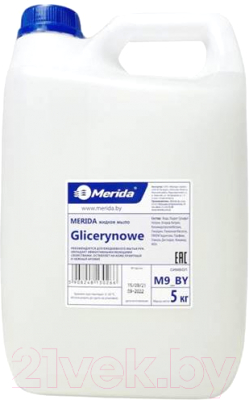 Мыло жидкое Merida Глицериновое (5л)