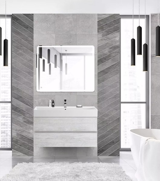 Тумба с умывальником Cezares MOLVENO-46-120-2C-SO-LB + CZR-8070-120-2