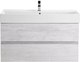 Тумба с умывальником Cezares MOLVENO-46-120-2C-SO-LB + CZR-8070-120-2 - 