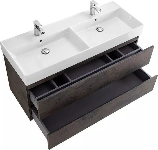 Тумба с умывальником Cezares Molveno 46-120-2C-SO-2-OSS + CZR-8070-120-2
