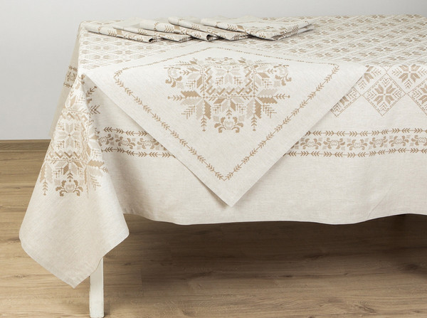 Комплект столового белья Беларускі лён 170x225 224С73-ШР/уп.кор.