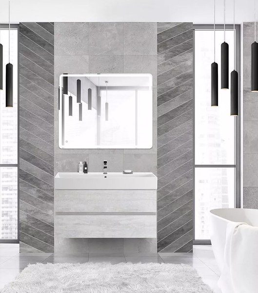 Тумба с умывальником Cezares MOLVENO-46-120-2C-SO-LB + CZR-8070-120