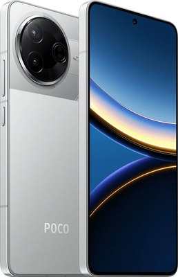 Смартфон POCO F7 Pro 12GB/256GB (серебристый) -
