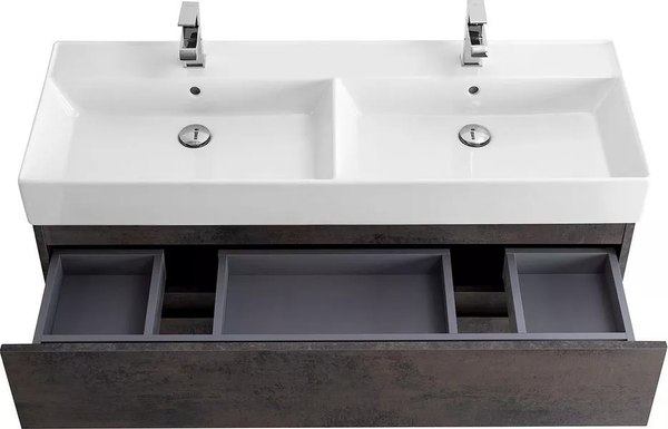 Купить Тумба с умывальником Cezares Molveno 46-120-2C-SO-2-OSS + CZR-8070-120 в Борисове