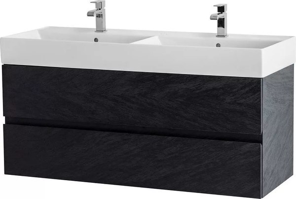 Купить Тумба с умывальником Cezares Molveno 46-120-2C-SO-2-NR + CZR-8070-120 в Борисове