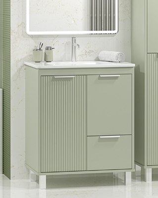 

Тумба с умывальником, Risacca Pistachio 70 / RIS-06070-0842Я+B-OND070-01