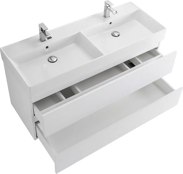 Купить Тумба с умывальником Cezares Molveno 46-120-2C-SO-2-BG + CZR-8070-120 в Борисове