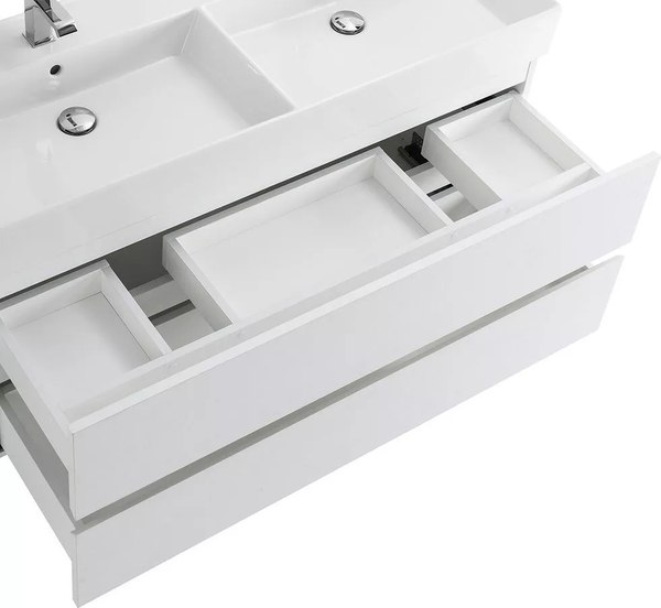 Купить Тумба с умывальником Cezares Molveno 46-120-2C-SO-2-BG + CZR-8070-120 в Борисове