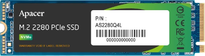 SSD диск Apacer AS2280Q4L 256GB (AP256GAS2280Q4L-1) - 
