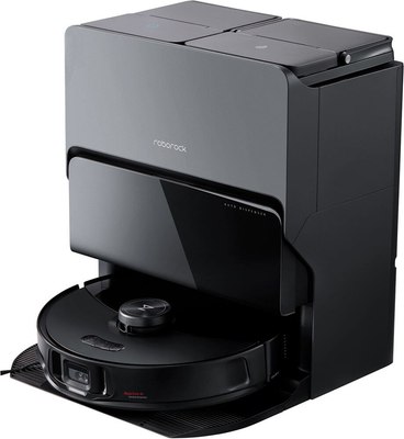 Робот-пылесос Roborock Robotic VC+Empty Wash Fill Dock S9 MaxV Ultra RU / S9MVU52-02 (черный) - 