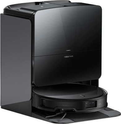 Робот-пылесос Roborock Robotic VC+Empty Wash Fill Dock Saros 10R RU / S10R52-02 (черный) - 