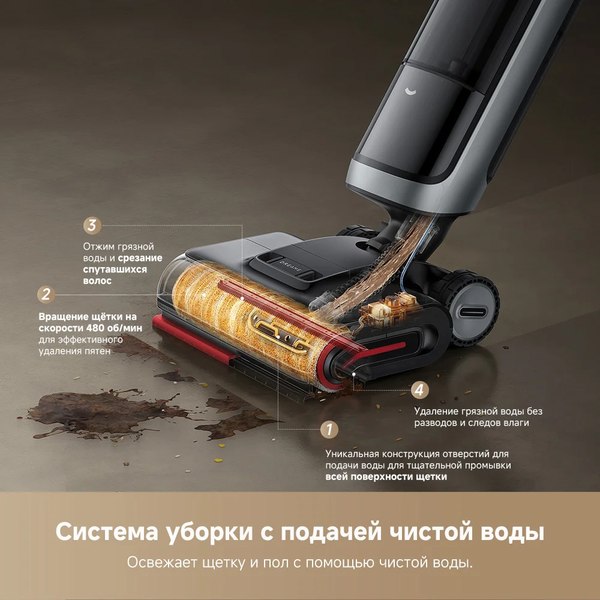 Купить Вертикальный пылесос Dreame H15 Pro Heat Wet and Dry Vacuum / HHR48A в Могилеве